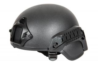 MICH 2000 Black Helmet Replica by Ultimate Tactical